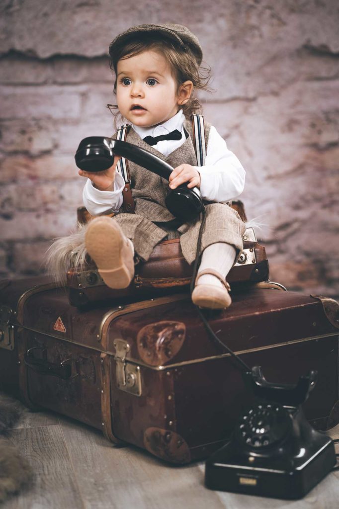 Baby Kleinkind Fotoshooting vintage Duesseldorf